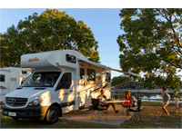 4 Berth camper rentals with toilet shower and kitchen