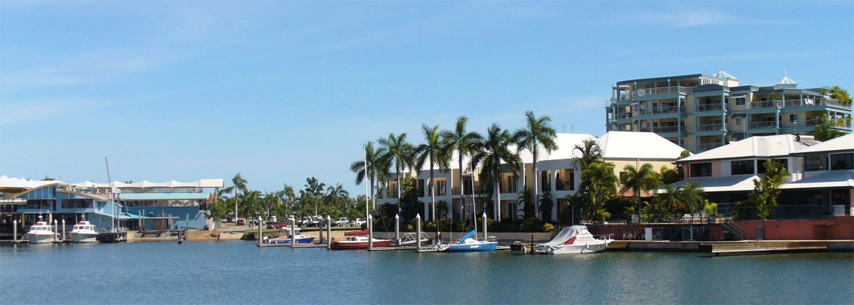 Cullen Bay in  Darwin - home to many of Darwins business and professional elite | Credits RBerude 