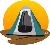 Camping in the bush        |  Graphics by Goholi Team 