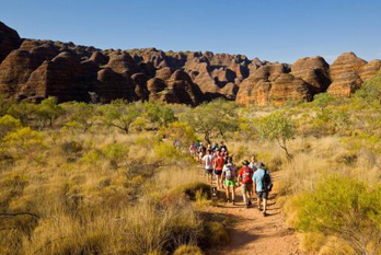 The Bungle Bungles in the dry season   |    Photo:  Adventure Tours