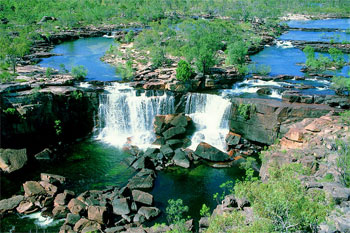 Top of Twin Falls Kakadu |  Credits NTTC2452