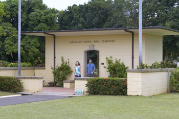 The township at Adelaide River's World Two Cemetry  WW2 Cemetry | Credits NTTC11807