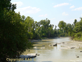 Cahills Crossing  up river Kakadu  |  Credits RAB