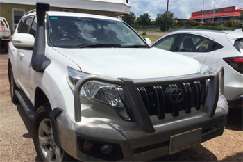 4wd Prado rentals from Darwin