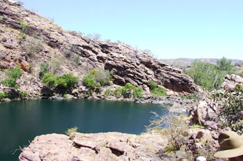 Top of Twin Falls | Jatbula 5 day hike | Credits Thanks Mick Gerom