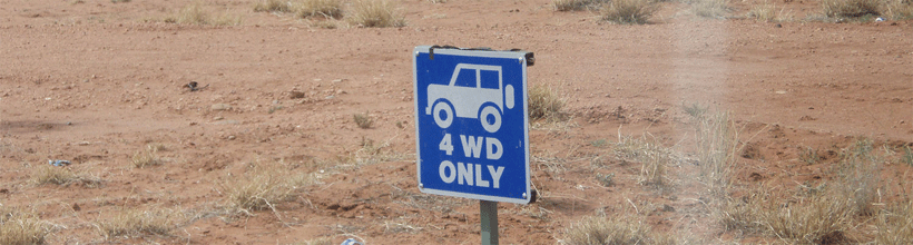   4wd track only Australia    |    Photo:  Australia Tourism