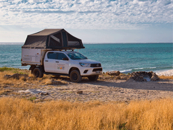4wd camper with RTT rooftop tent 