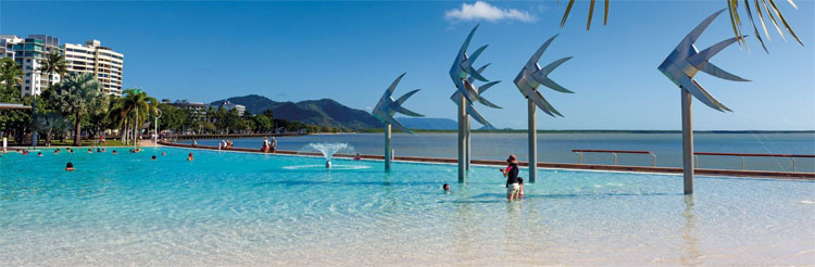 Destination - Sydney thru Brisbane onto Cairns on a coastal road trip in summer