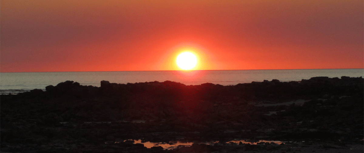 The foreshores of Broome at sunset   | Credits RobSpeld